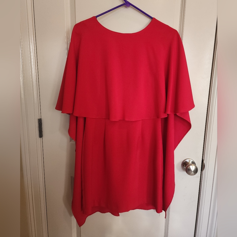Zara Vibrant Red Dress